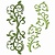 Spellbinders und Rayher Stempelen en embossing stencil, Spellbinders, metaal stencil Shapeabilities, takken met bladeren