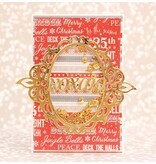 Spellbinders und Rayher Spellbinders, stansning og prægning skabelon Nestabilities, filgrane Dekorative ornamental ramme