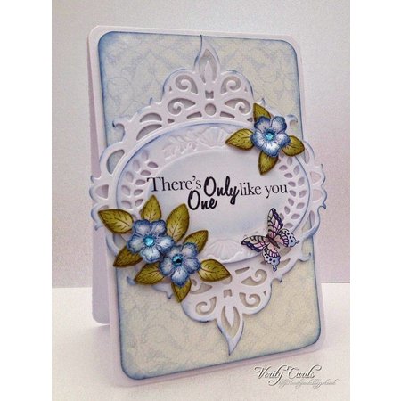 Spellbinders und Rayher Spellbinders, Stanz- und Prägeschablone, Nestabilities, filgrane Dekorative Zierrahmen