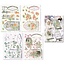 BASTELSETS / CRAFT KITS: Carte florale ensemble de "Staf Wesenbeek"