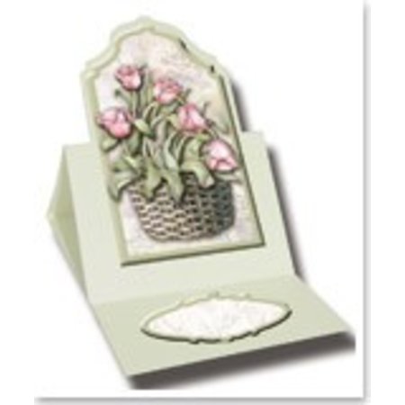 BASTELSETS / CRAFT KITS: Carte florale ensemble de "Staf Wesenbeek"