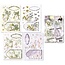 BASTELSETS / CRAFT KITS: Floral card set of "Staf Wesenbeek"