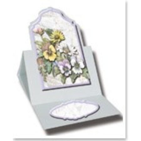 BASTELSETS / CRAFT KITS: Bloemenkaart set van "Staf Wesenbeek"