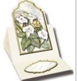 BASTELSETS / CRAFT KITS: Floral card set of "Staf Wesenbeek"