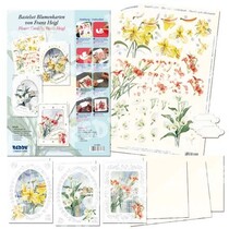 3D Bastelset flower cards "Flower Magic" by Franz Heigl,
