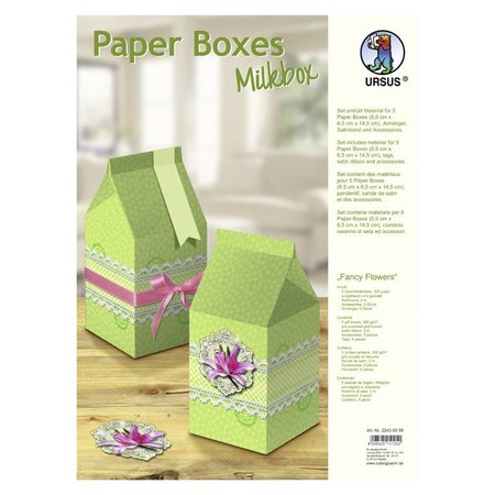 Dekoration Schachtel Gestalten / Boxe ... Cajas de papel, "Fantasía Flores"
