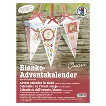 Blanko-Adventskalender zum Selbstgestalten, 24 GESCHENKBOXEN