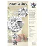 Dekoration Schachtel Gestalten / Boxe ... Paper Globes, "Silver Charm"