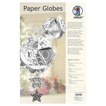Papier Globes, "Silver Charm"