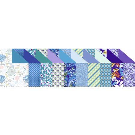DESIGNER BLÖCKE  / DESIGNER PAPER Conception bord "Sapphire", bloc de 20 feuilles,