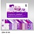 DESIGNER BLÖCKE  / DESIGNER PAPER Tekentafel "Amethyst", blok van 20 vellen, 200g, aan beide zijden bedrukt
