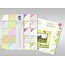 Designer Papier Scrapbooking: 30,5 x 30,5 cm Papier Papier Scraphook, "Printemps" / "Magic Flower", 190g,
