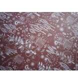 Designer Papier Scrapbooking: 30,5 x 30,5 cm Papier Premium Glitter Scraphook paper, "Eichhörnchen", 190g/qm,