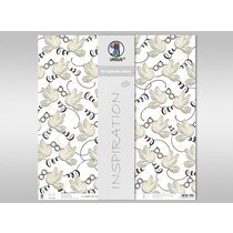 papel premium Glitter Scraphook, 190g / m² "Casamento",