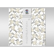 Premium Glitter Scraphook papier, "Marriage", 190g / m²,