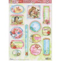 Die cut sheets: PaperArt, "spring" with different motives