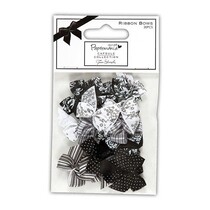 Satin Mini Schleifen (20Stück), Bexley Black