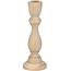 Objekten zum Dekorieren / objects for decorating Bougie en bois petite, pour décorer, 17 x 6cm.