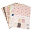 Joy!Crafts und JM Creation Designer Block par Joy Crafts, 16 feuilles, A4, Blooming Rose