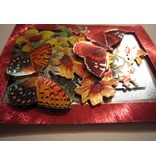 BILDER / PICTURES: Studio Light, Staf Wesenbeek, Willem Haenraets 3D mueren corte de chapa grabado, "Galería de mariposas rojas h'blau"