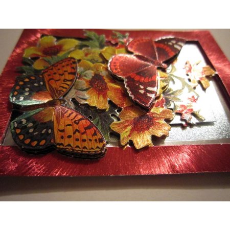 BILDER / PICTURES: Studio Light, Staf Wesenbeek, Willem Haenraets 3D mueren corte de chapa grabado, "Galería de mariposas rojas h'blau"