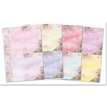 Bastelset pour la conception de la carte pour 8 cartes x A6