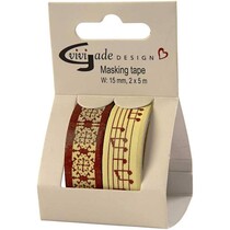 2 Designers Afplakband