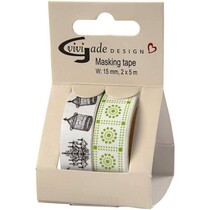 2 Designers Afplakband