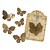 Embellishments / Verzierungen Farfalle di metallo Graphic45,