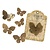 Embellishments / Verzierungen Schmetterlinge in Metall von Graphic45,