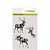 Crealies und CraftEmotions Transparent stamps, reindeer