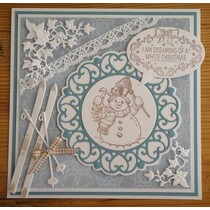 Les timbres en caoutchouc, des motifs de Noël