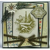 Les timbres en caoutchouc, des motifs de Noël