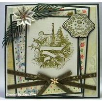 Rubber stamps, Christmas motifs