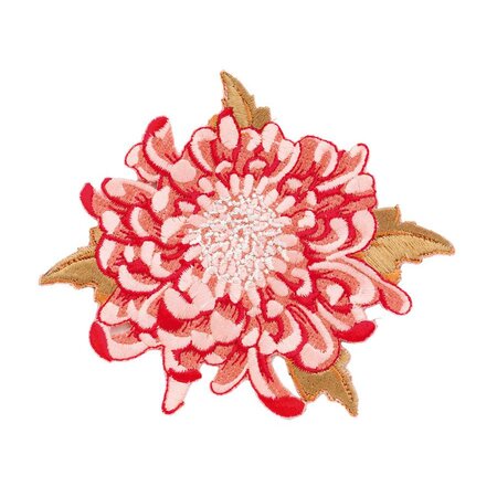 Tilda Tilda Applikation Mumflower, rosa,8 cm ø,