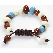 36 Trend ceramic beads, size 10 mm