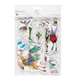 Docrafts / Papermania / Urban Rubber stamps, Christmas themes with nostalgic reindeer