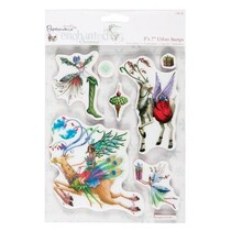 Rubber stamps, Christmas themes with nostalgic reindeer