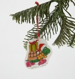 BASTELZUBEHÖR / CRAFT ACCESSORIES 4 shrink films sheets with motive, sheet 10,5x14,5 cm