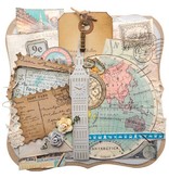 Marianne Design Marianne projeto, Craftables Big Ben, CR1221.