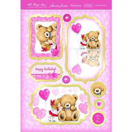 Exlusiv Craft card design Kit Luxury "My Best Friend" (limitata)