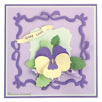 Punching template: make 3D Flowers