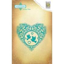Stamping and Embossing stencil, Vintasia