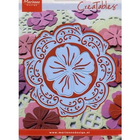 Marianne Design Marianne projeto, Doily redondo, LR0168.