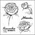 Stempel / Stamp: Transparent Transparante stempels set, "rozen"