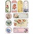 Scrapbooking ... Sponplater Stickers, nostalgi blomster