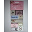 Joy!Crafts und JM Creation Satin selvklebende Tags, 4 Vintage
