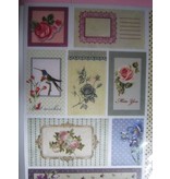Joy!Crafts und JM Creation Satin Tag adesive, Vintage 5