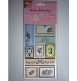 Joy!Crafts und JM Creation Satin Tag adesive, Vintage 1