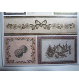 Joy!Crafts und JM Creation Satin Tag adesive, Vintage 1